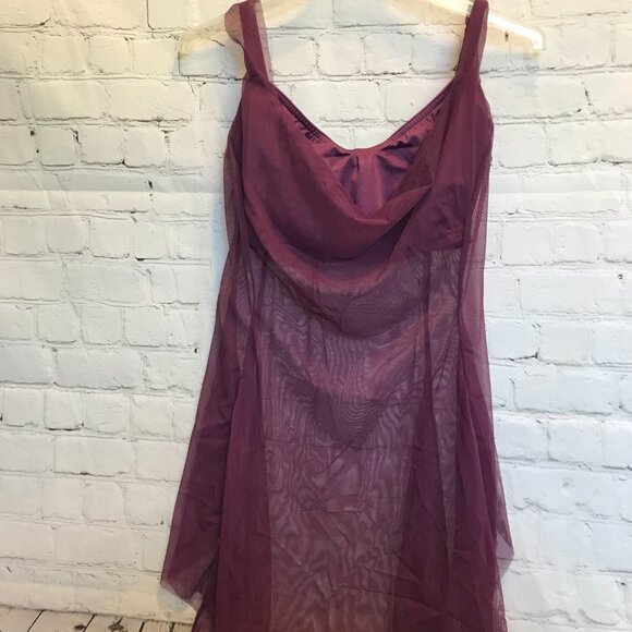 Kelle CM Costume Mesh Dress with Solid Top/Brief NWOT - Picture 2 of 4